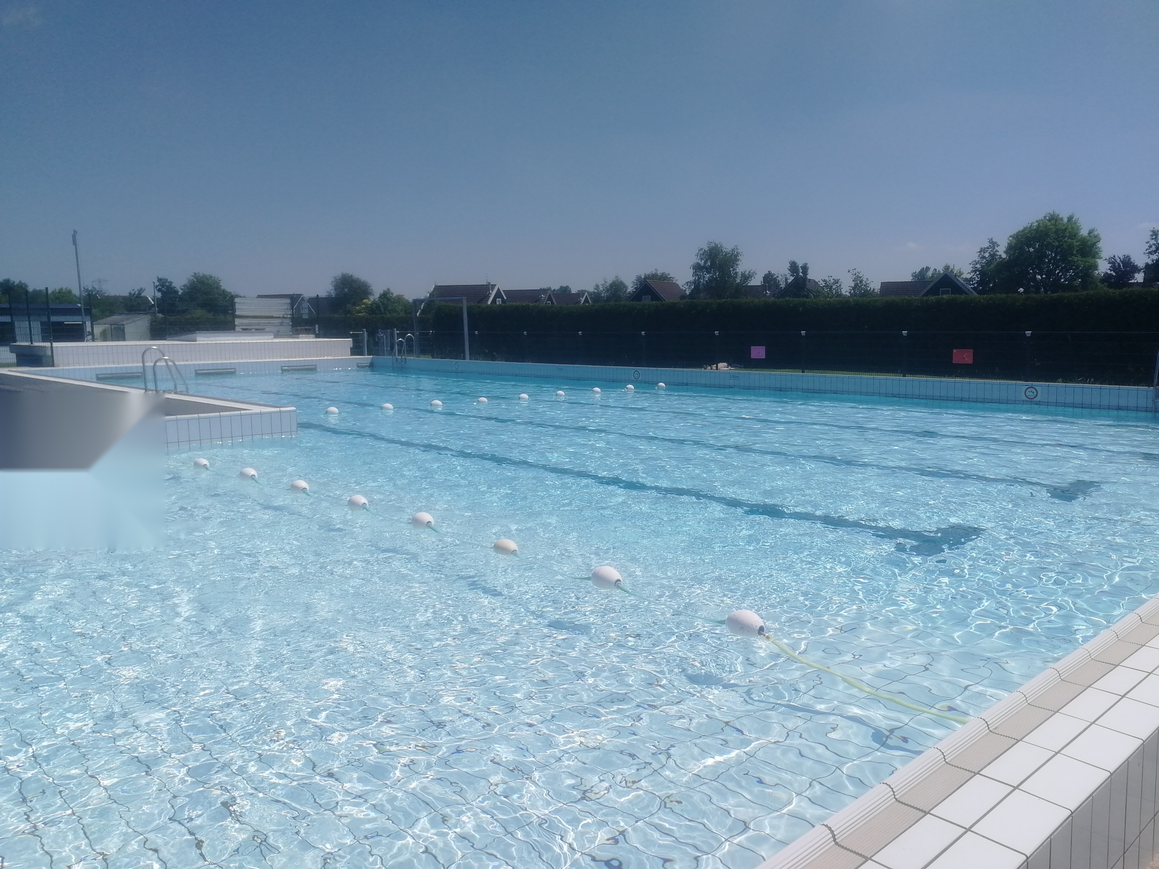 Freibad der Anlage